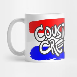 Cousin Crew Red, White and Blue Mug